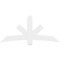 Ekena Millwork Alberta Architectural Grade PVC Gable Bracket, 72"W x 33"H x 2"D x 6"F, 11/12 Pitch GBP072X33X0206ALB00 - alternate 3